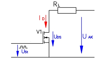 Schaltung Transistor als Schalter