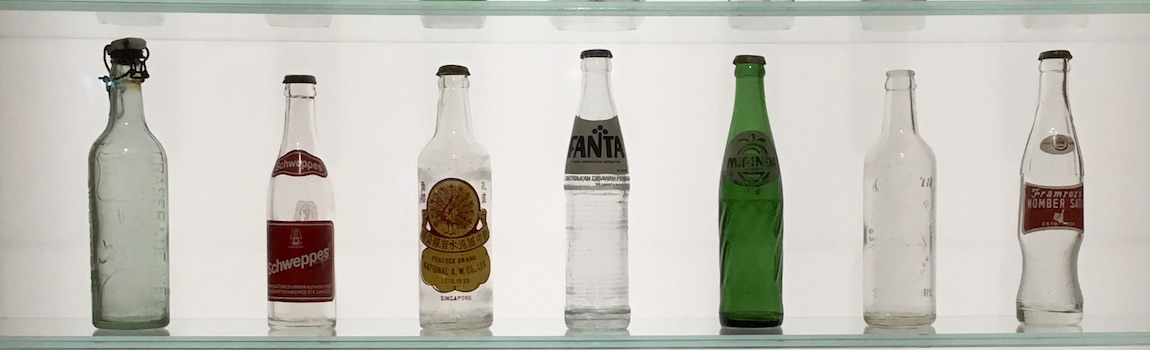 Getränke­flaschenausstellung
