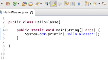 Java-Programm