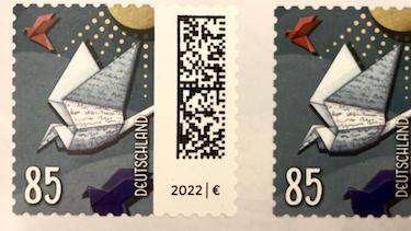 Briefmarken aus dem Jahr 2022