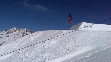 slopestyle in Aktion