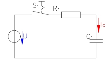 circuit for charging a capacitor